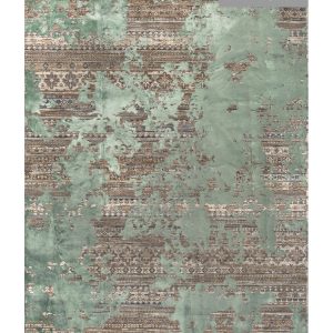 فرش طرح یونیک کد 8507 سبز