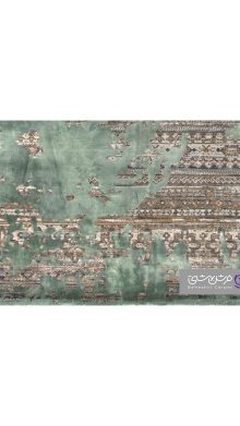 جزییات نقش فرش طرح یونیک کد 8507 سبز