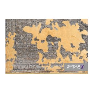 جزییات نقش فرش طرح یونیک کد 8517 طلایی
