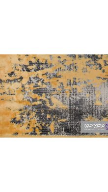 جزییات نقش فرش طرح یونیک کد 8518 طلایی