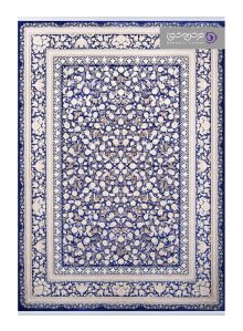 فرش طرح آیتان کد R20 سرمه ای