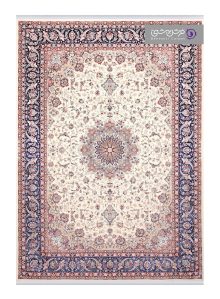 فرش طرح آیتان کد T31 موزی سرمه ای