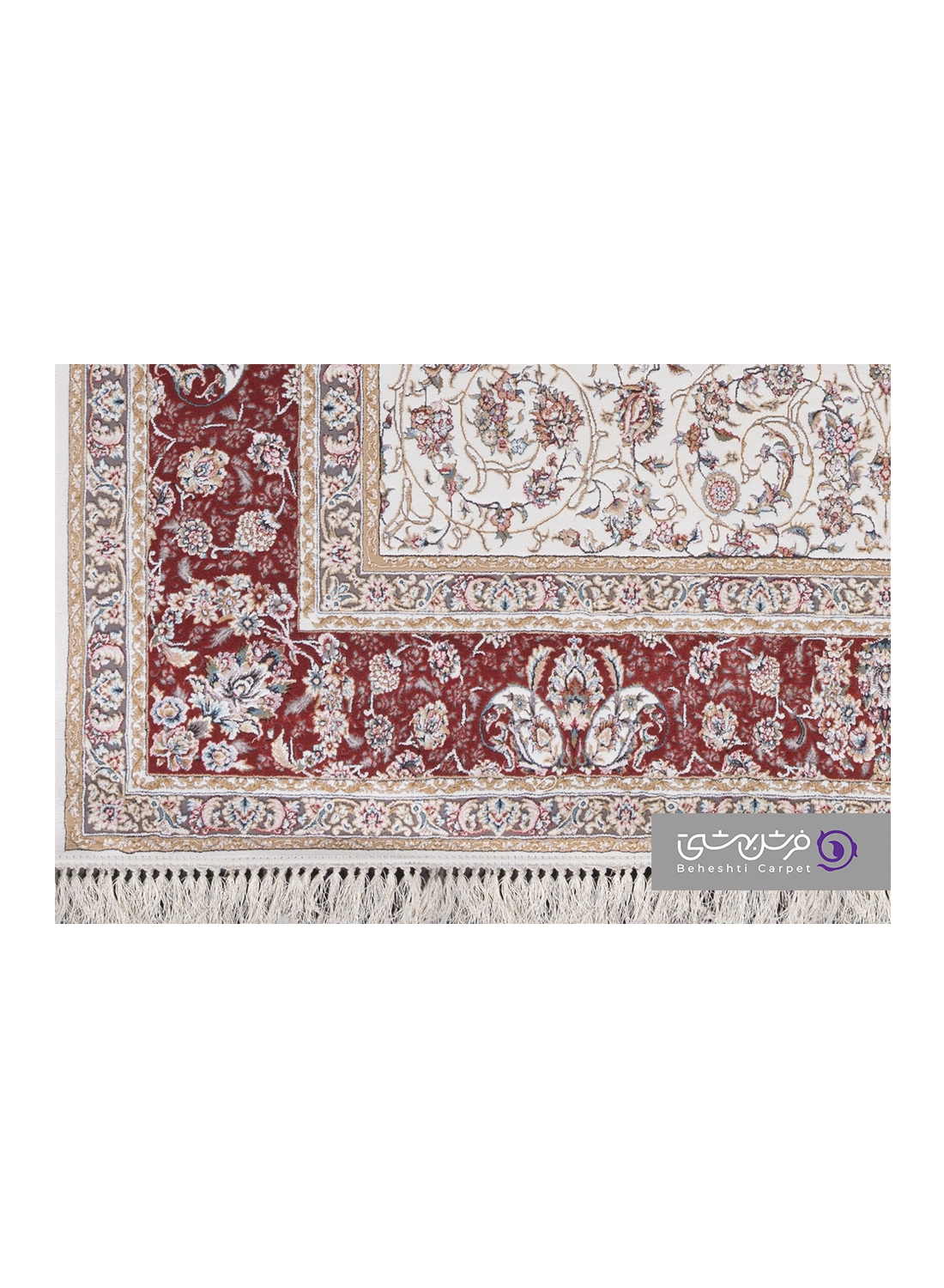 جزییات نقش فرش طرح پارمیس کد 3517
