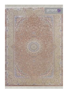 فرش طرح شاهان کد 1521 خاکی