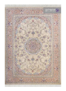 فرش طرح شاهان کد 1524 بژ