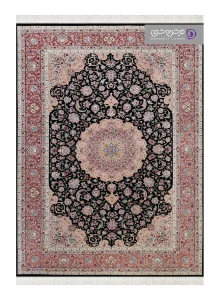 فرش طرح شاهان کد 1526 مشکی