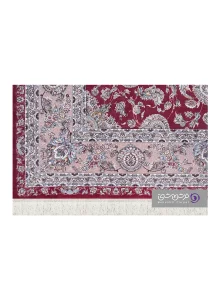 جزییات نقش فرش طرح شاهان کد 1529 ارغوانی