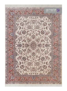 فرش طرح شاهان کد 1529 کرم چرک