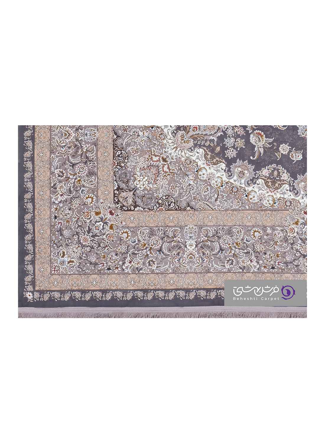 جزییات نقش فرش طرح شمس کد 4561