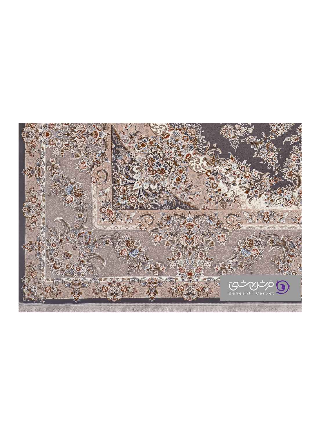 جزییات نقش فرش طرح شمس کد 4591