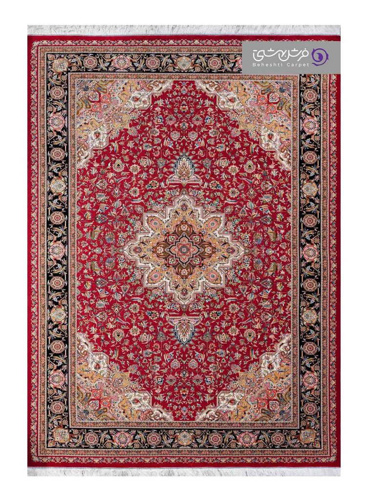 فرش طرح نگارین کد 5545 لاکی