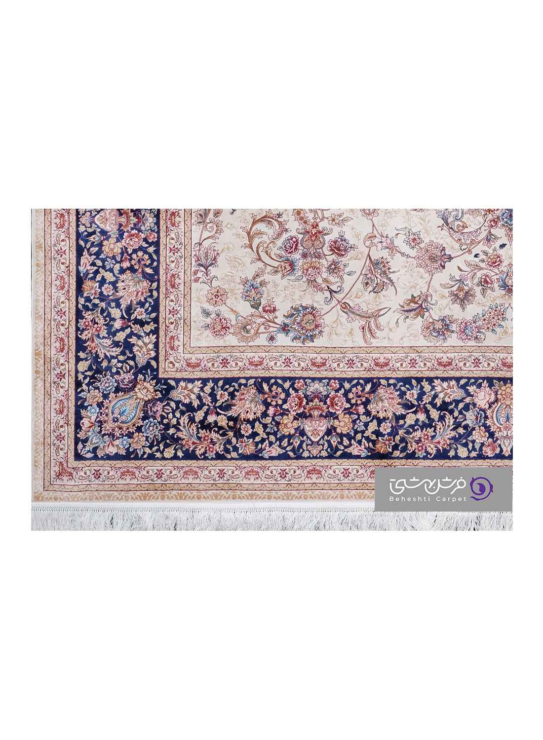 جزییات نقش فرش طرح ماهور کد 5551