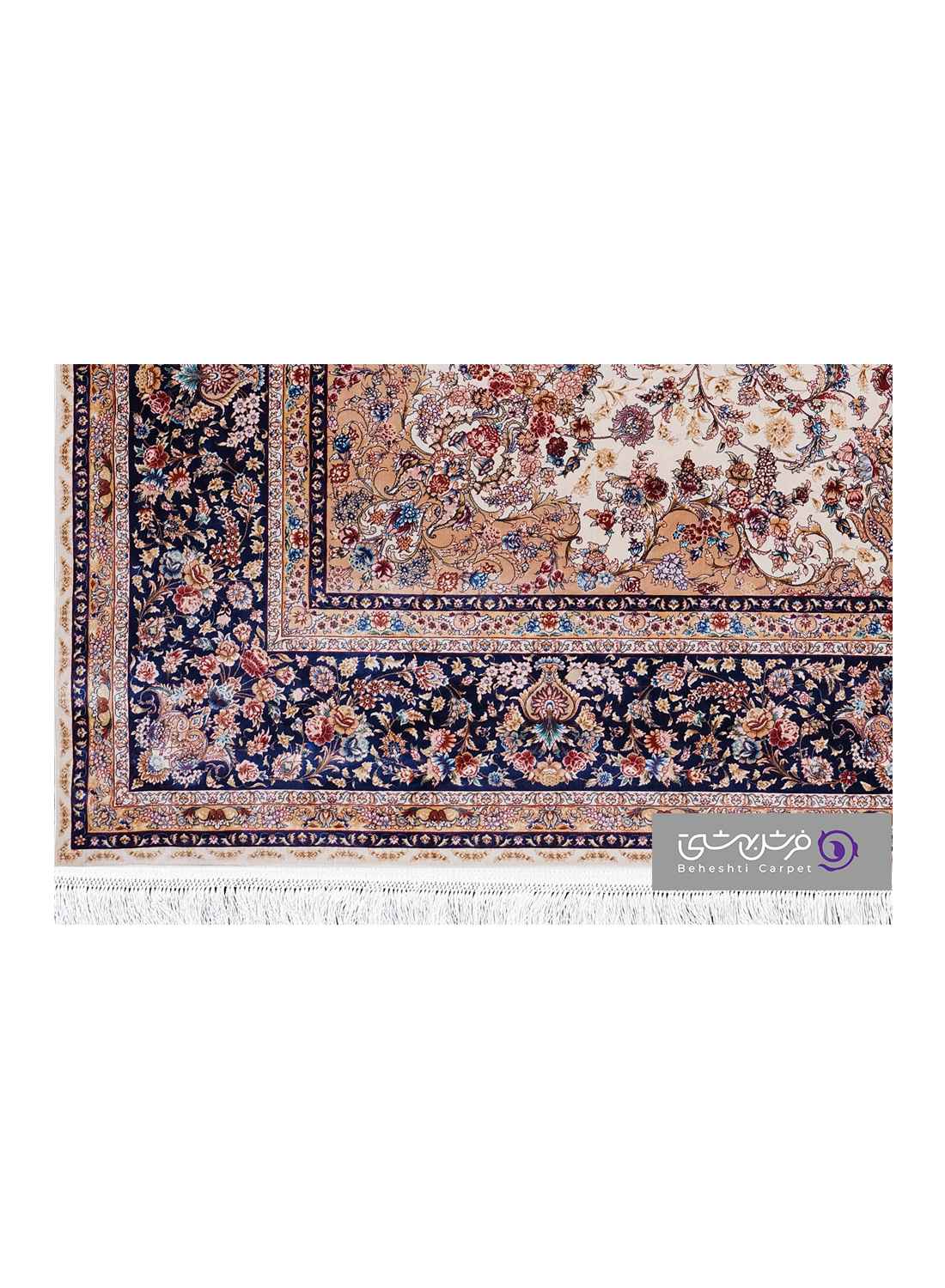 جزییات نقش فرش طرح ماهور کد 5561