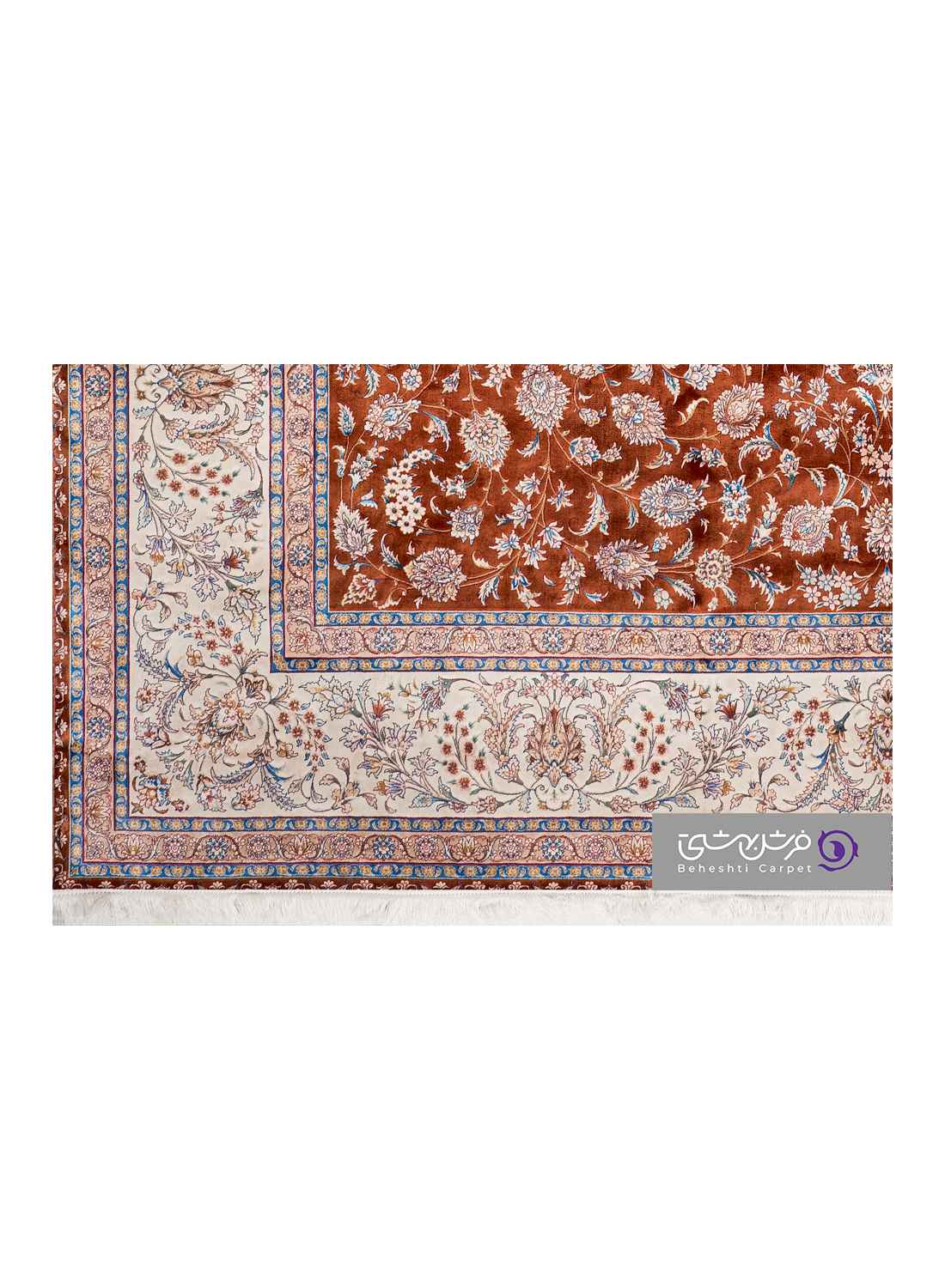 جزییات نقش فرش طرح ماهور کد 5605