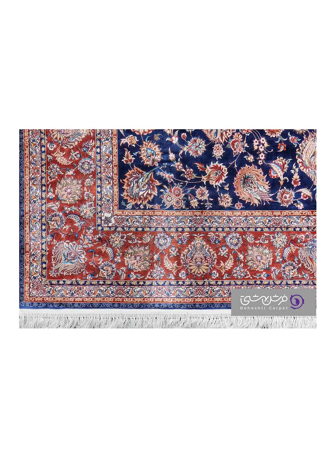 جزییات نقش فرش طرح ماهور کد 5615