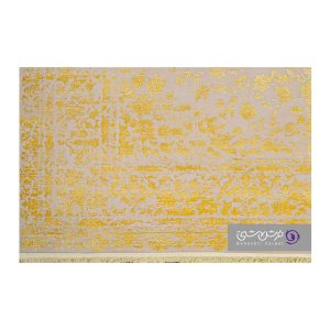 جزییات نقش فرش طرح ژینا کد 806 زرد
