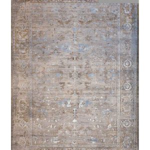 فرش طرح ژینا کد 832 آبی