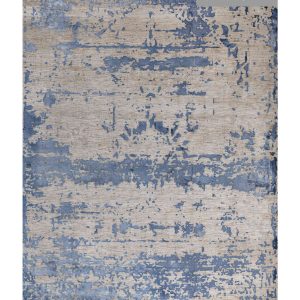 فرش طرح یونیک کد 8527 آبی