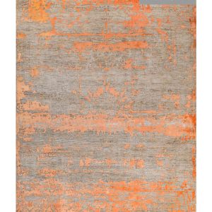 فرش طرح یونیک کد 8527 نارنجی