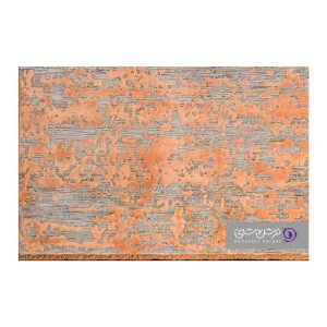 جزییات نقش فرش طرح یونیک کد 8527 نارنجی