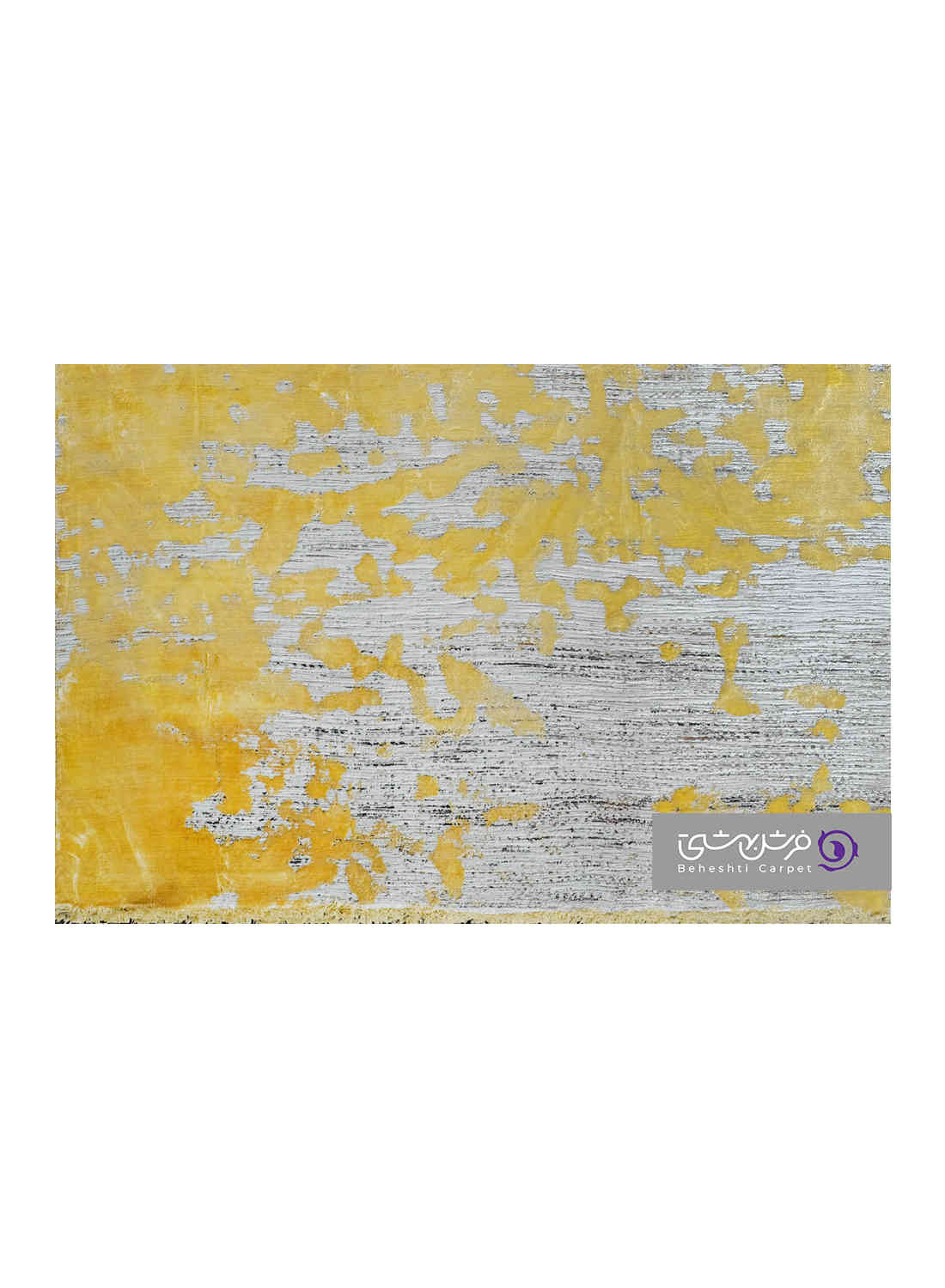 جزییات نقش فرش طرح یونیک کد 8533 طلایی