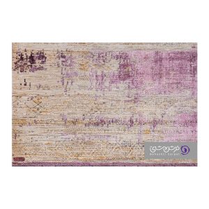 جزییات نقش فرش طرح یونیک کد 8535 بنفش یاسی
