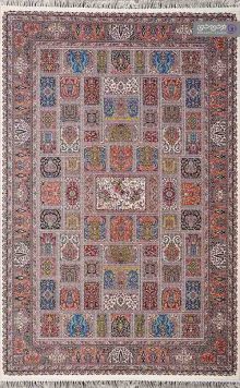 فرش طرح گلستان کد 3121