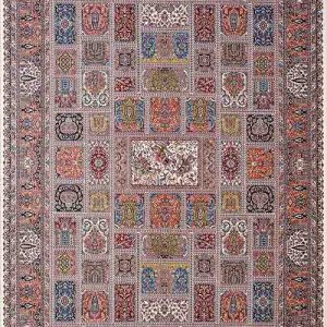 فرش طرح گلستان کد 3121